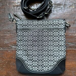 Coach crossbody logo purse